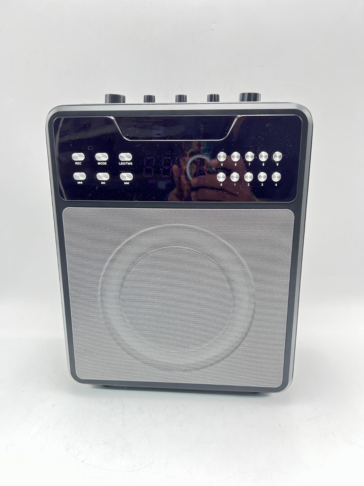 Karaoke Machine for Adults, Portable Karaoke Machine with Bluetooth and 2 Wirele