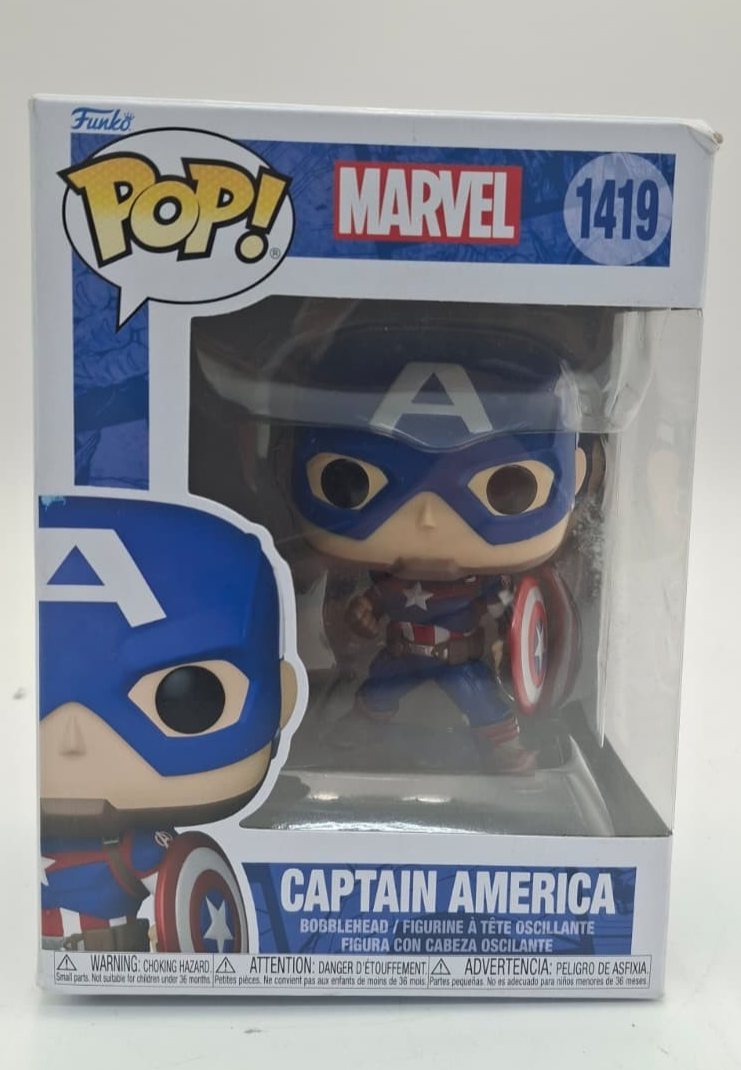 Funko Pop! Vinyl: Marvel - Captain America #1419