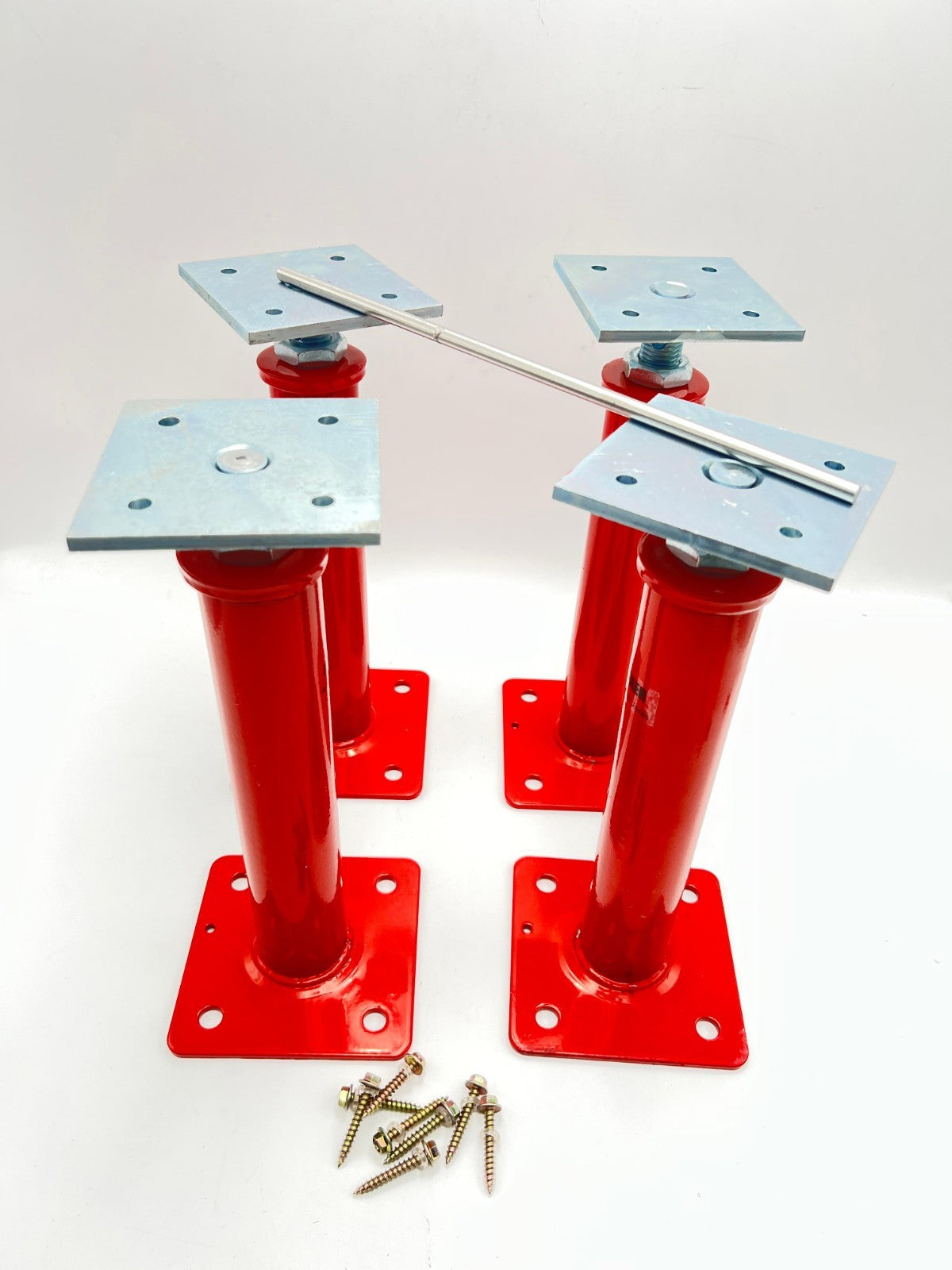 4PCS House Jacks for Leveling Crawlspace 11''-16''Adjustable Support