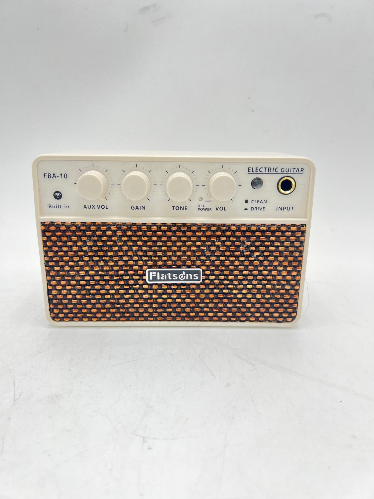FBA-10 Guitar Amp, 10W Mini Electric Guitar Amplifier with Clean/Drive Channel