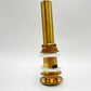 KES Vessel Sink Drain Pop Up Drain with Overflow Bathroom Stopper Assembly Brus