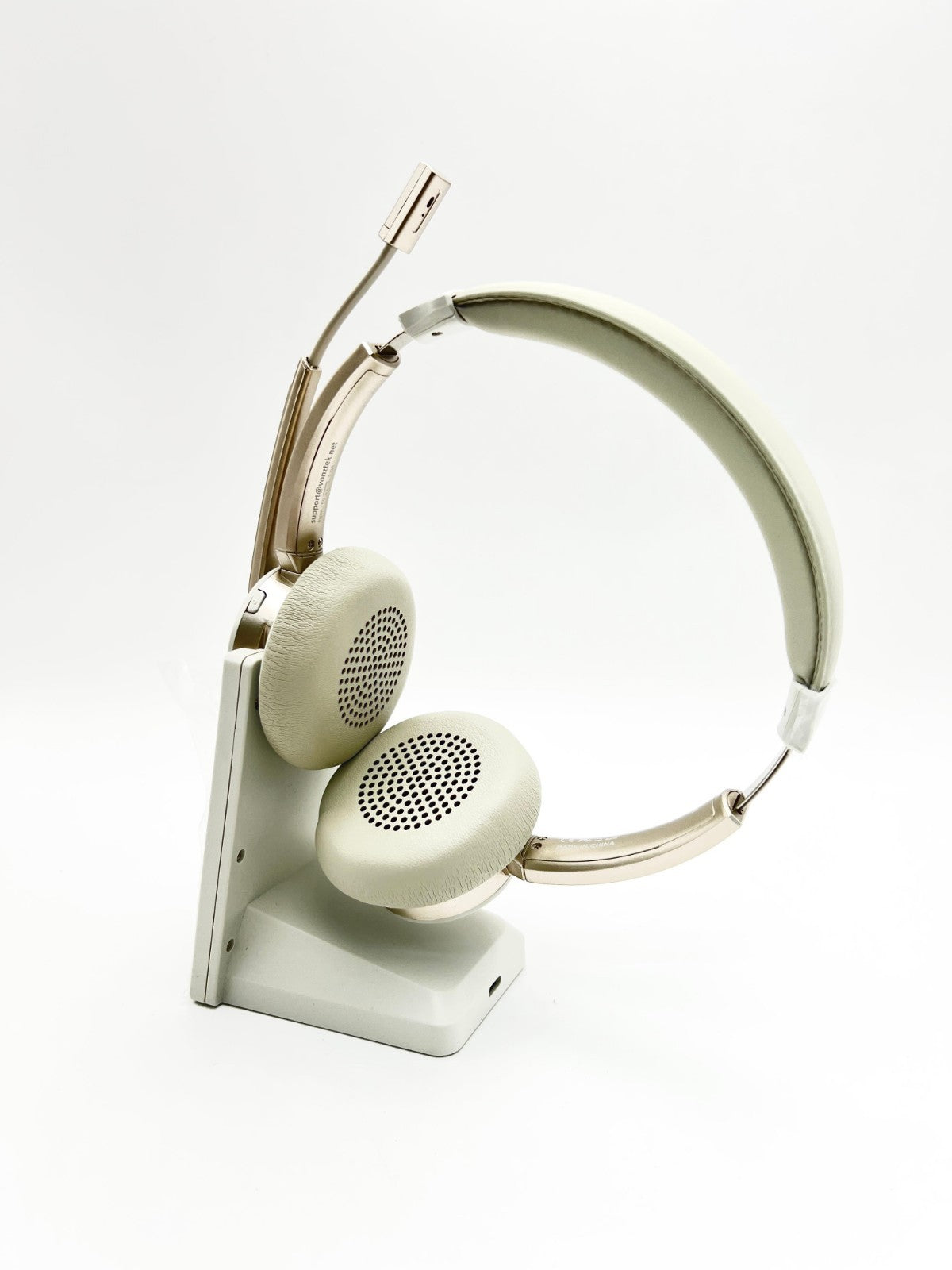 Wireless Headset, Bluetooth Headset with Microphone, AI Noise Canceling Mic & US