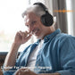 NOUUI Wireless Headphones for TV. Headphones for Seniors w Bluetooth.  NU-TV002