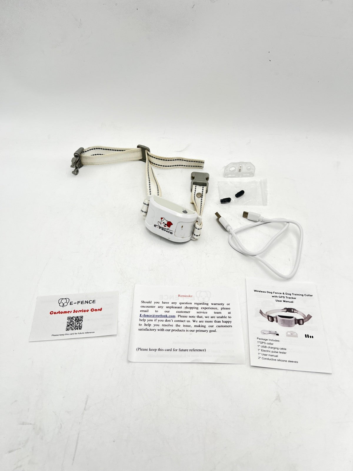 E-FENCE 3-in-1 GPS Dog Tracker/Training Collar/Electronic Fence Wireless Electri