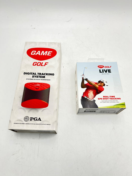 GAME GOLF DIGITAL TRACKING SYSTEM & LIVE DEVICE ONLY REAL - TIME GPS SHOT TRACKI