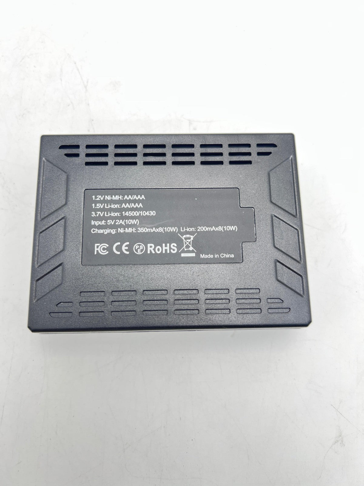 AA AAA Battery Charger, AA Battery Charger for 1.2V NiMH/NiCD 1.5V Lithium Ba...