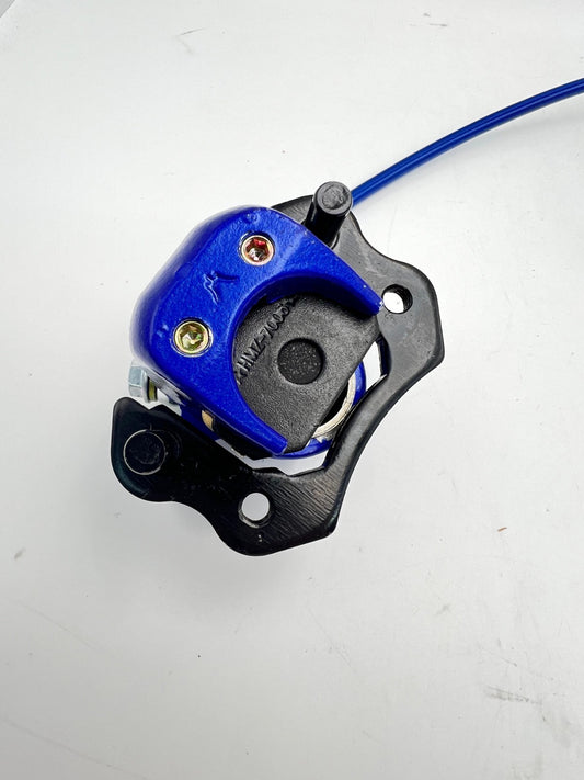 Rear Hydraulic Disc Brake Caliper Hand Brake Master Cylinder Caliper with Blue