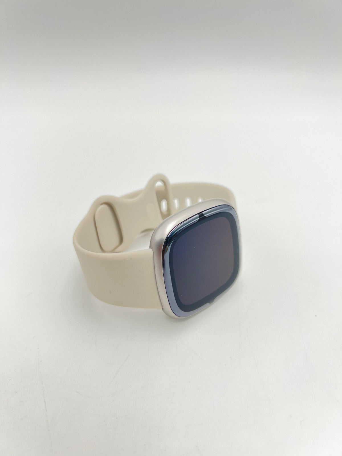 Fitbit Sense 2 Activity Tracker - Lunar White/Platinum Aluminum
