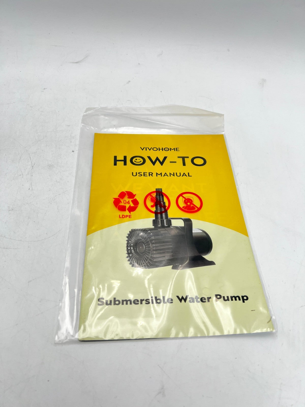 VIVOHOME Electric 120W 2700GPH Submersible Water Pump for Koi Pond Pool Waterfal