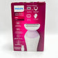Philips Lady Shaver Series 6000, Single Foil Shaver - Wet & Dry, Cordless - Incl