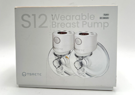 TSRETE Breast Pump, Double Wearable Breast Pump, Electric Hands-Free Breast Pump