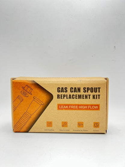 Gas Can Spout Replacement, (5 Kit-Yellow) Gas Can Nozzle Suitable for Most 1/2/5