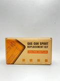 Gas Can Spout Replacement, (5 Kit-Yellow) Gas Can Nozzle Suitable for Most 1/2/5