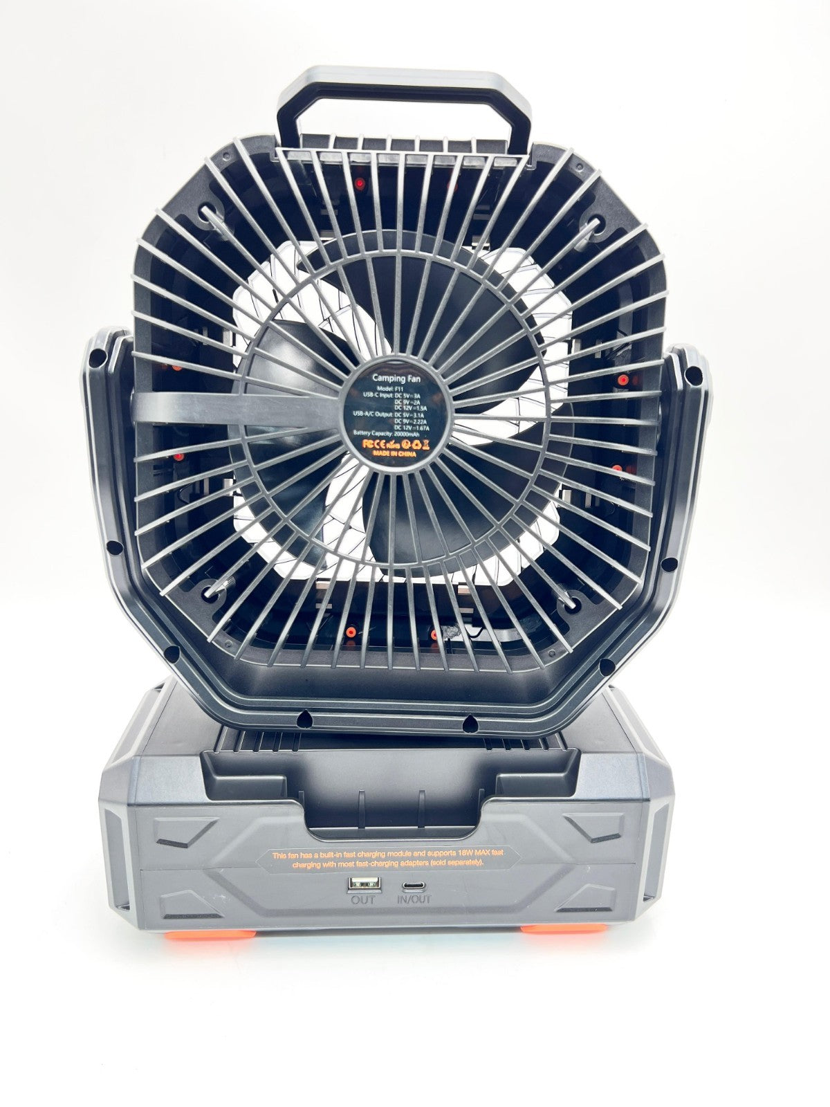 OGERY 2025 Upgraded Camping Fan, Portable Rechargeable Fan with 20000mAh Battery