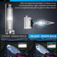 "Nilight D3S HID Bulb, 6000K Diamond White D3S HID Headlight Bulbs High Low Beam