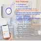 WiFi Smart Bed Sensor Alarm and Fall Prevention for Elderly/Adults/Seniors, Deme