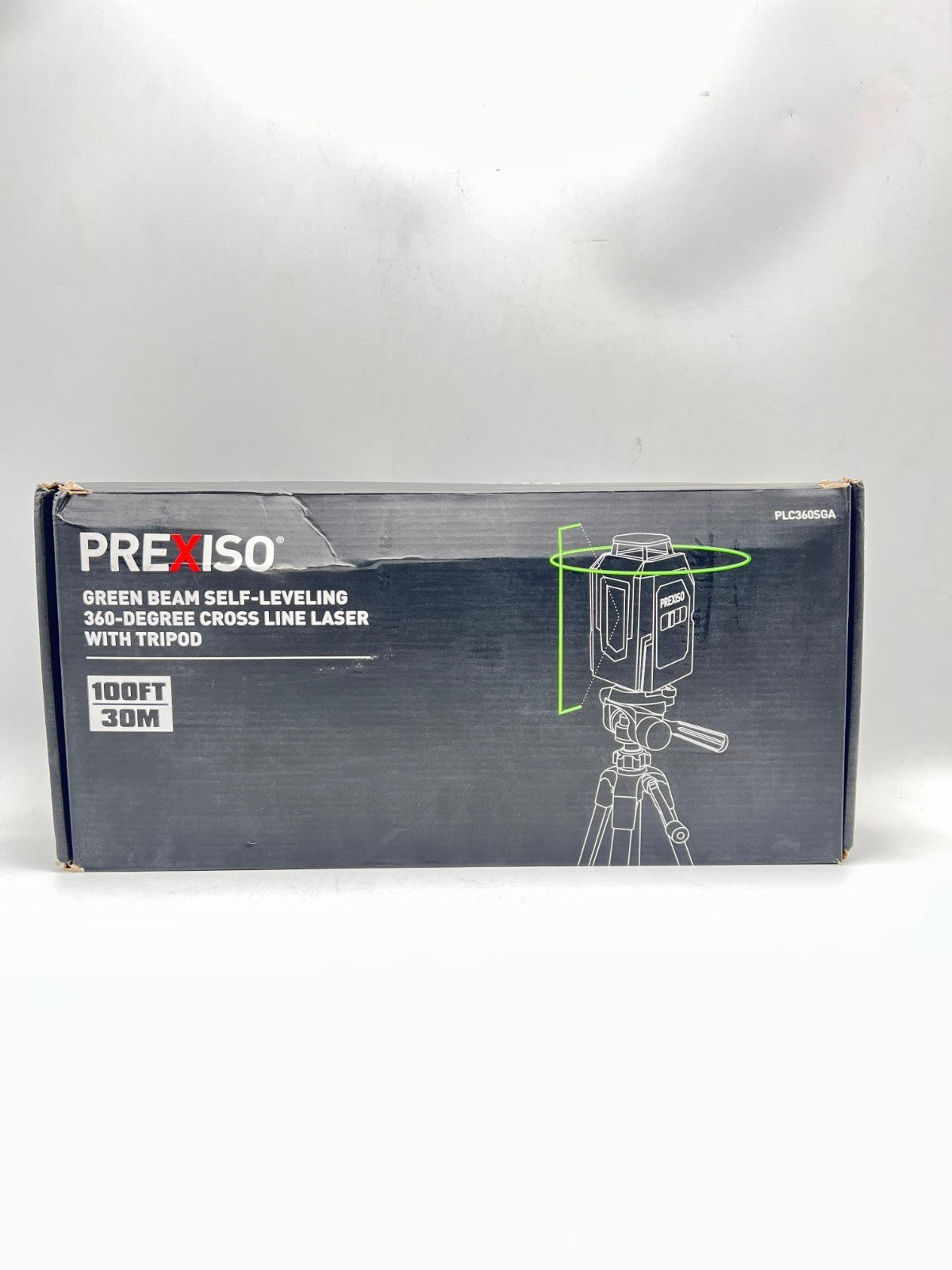PREXISO 215Ft Laser Measure with Entension for Diagonal Measuring & PREXISO 360°