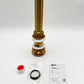 KES Vessel Sink Drain Pop Up Drain with Overflow Bathroom Stopper Assembly Brus