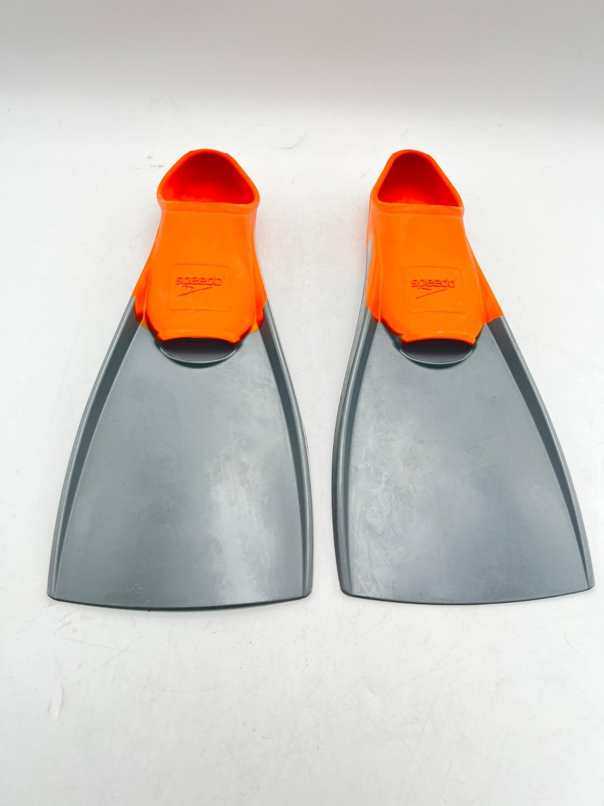 Speedo Unisex-Adult Swim Training Fins Rubber Long Blade, SIZE- XXS, YOUTH : 1-3