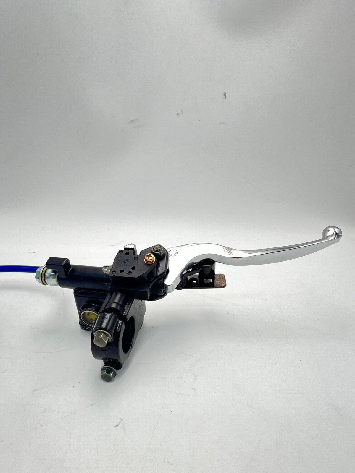 Rear Hydraulic Disc Brake Caliper Hand Brake Master Cylinder Caliper with Blue