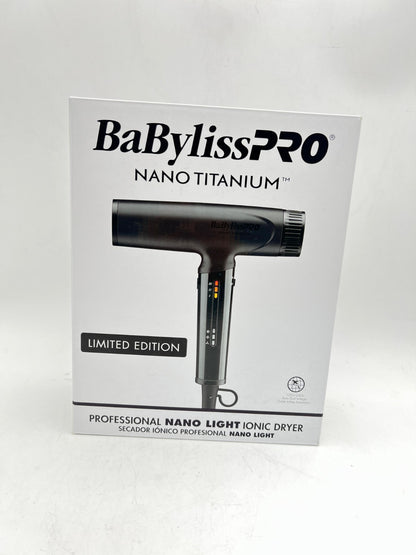BABAYLISS PRO NANO TITANIUM Professional Nano Light Ionic Dual-Voltage Lightweig