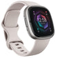 Fitbit Sense 2 Activity Tracker - Lunar White/Platinum Aluminum