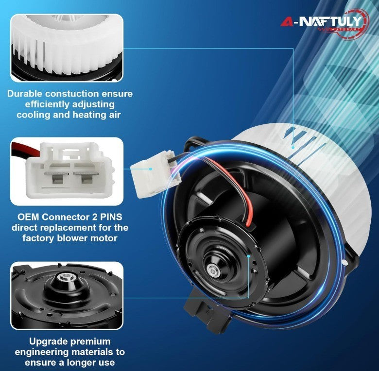 AC Blower Motor Fan Replacement Fits for Mazda 6, CX-5, CX5 2014 2015 2016 2017