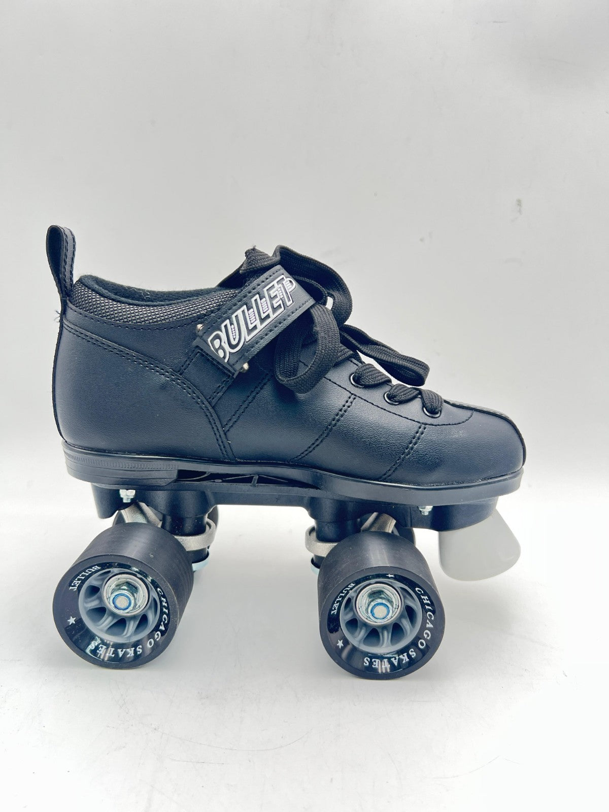 Chicago Skates Bullet Speed Quad Roller Skates, MENS, BLACK , SIZE 4