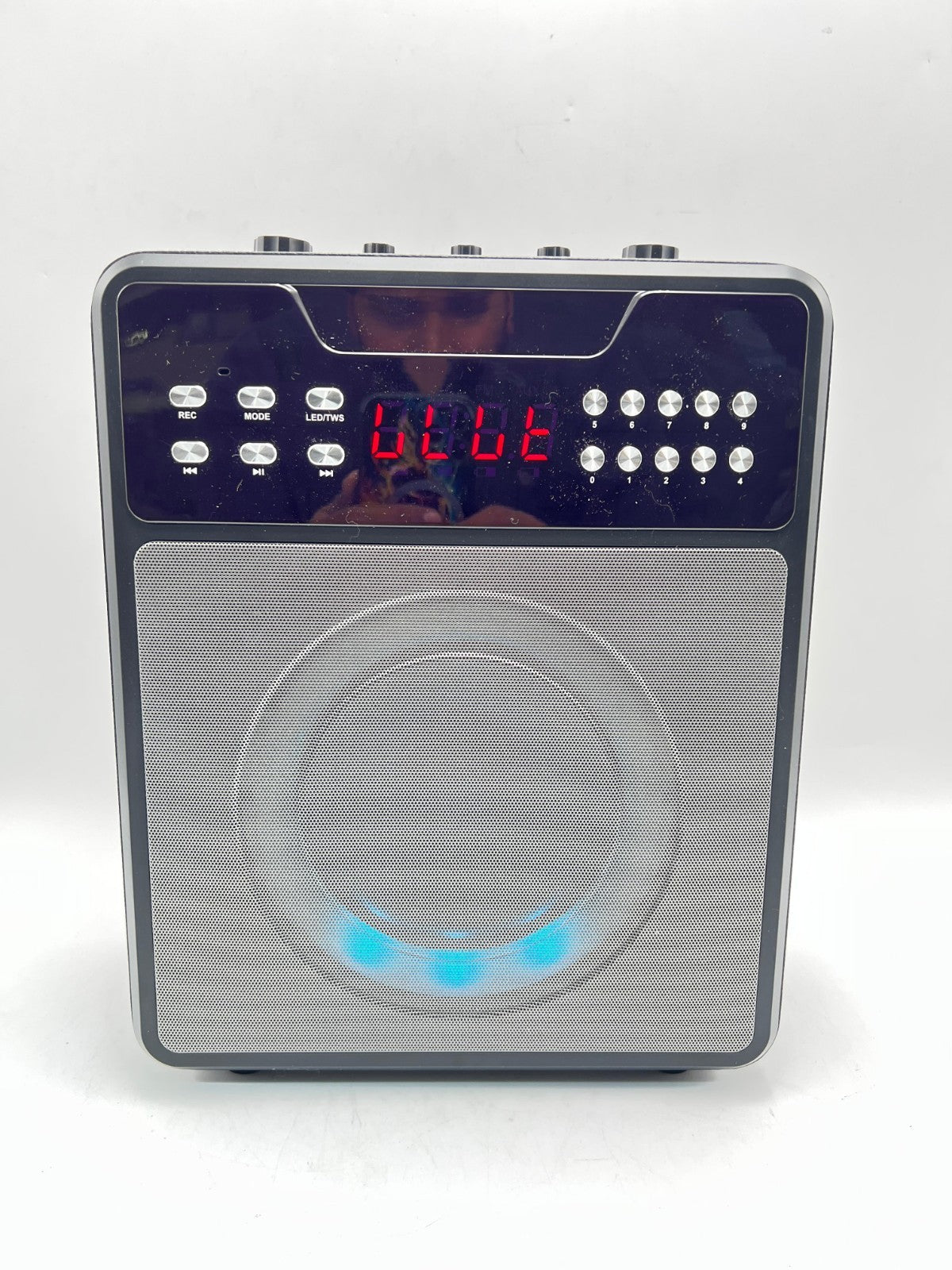 Karaoke Machine for Adults, Portable Karaoke Machine with Bluetooth and 2 Wirele