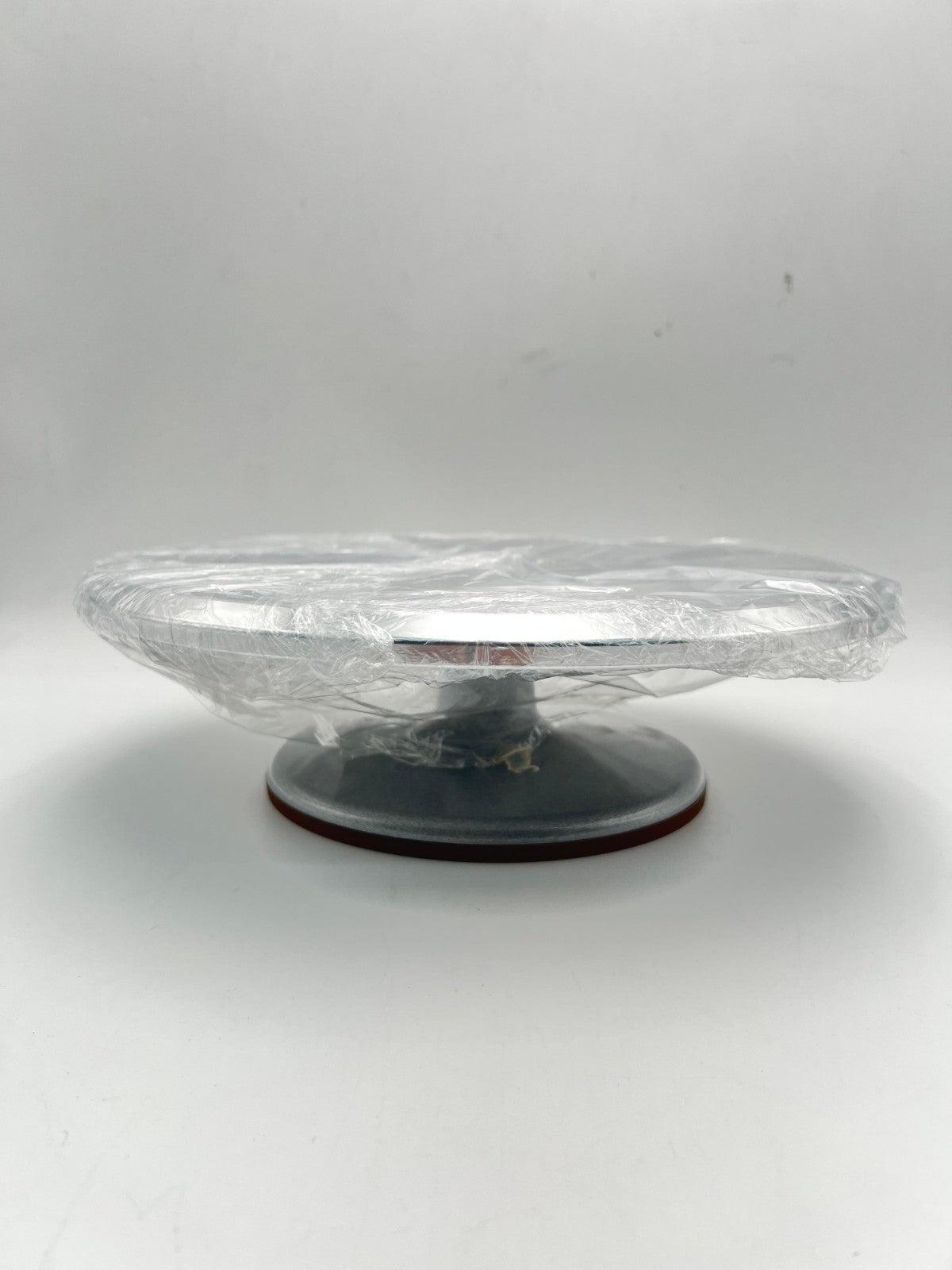 Syntus Aluminium Alloy Revolving Cake Stand 12" Rotating Cake Turntable for Cake