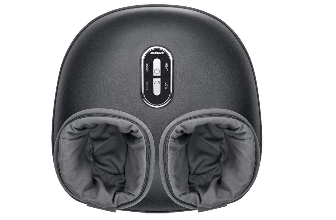 Nekteck Foot Massager with Heat Therapy, Deep Kneading & Air Massage