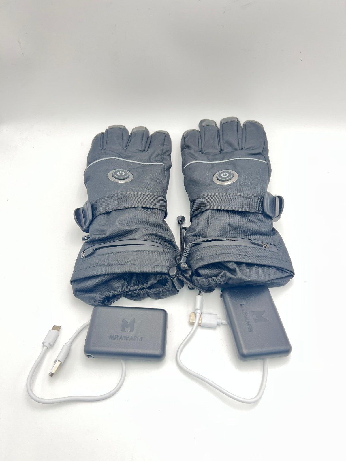 MRAWARM Heated Gloves - 5V Rechargeable, Waterproof, Non-Slip Electric Heating G