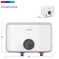 Bosch Thermotechnology Tronic 4000 C Electric Tankless Water Heater | White-Used