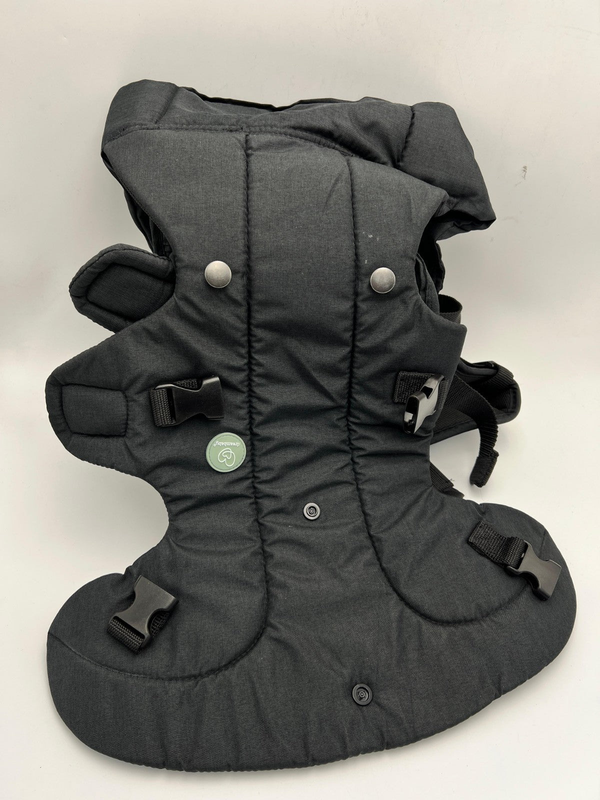 Momcozy Baby Carrier - Ergonomic, Cozy and Lightweight Carrier for 7-44lbs Black