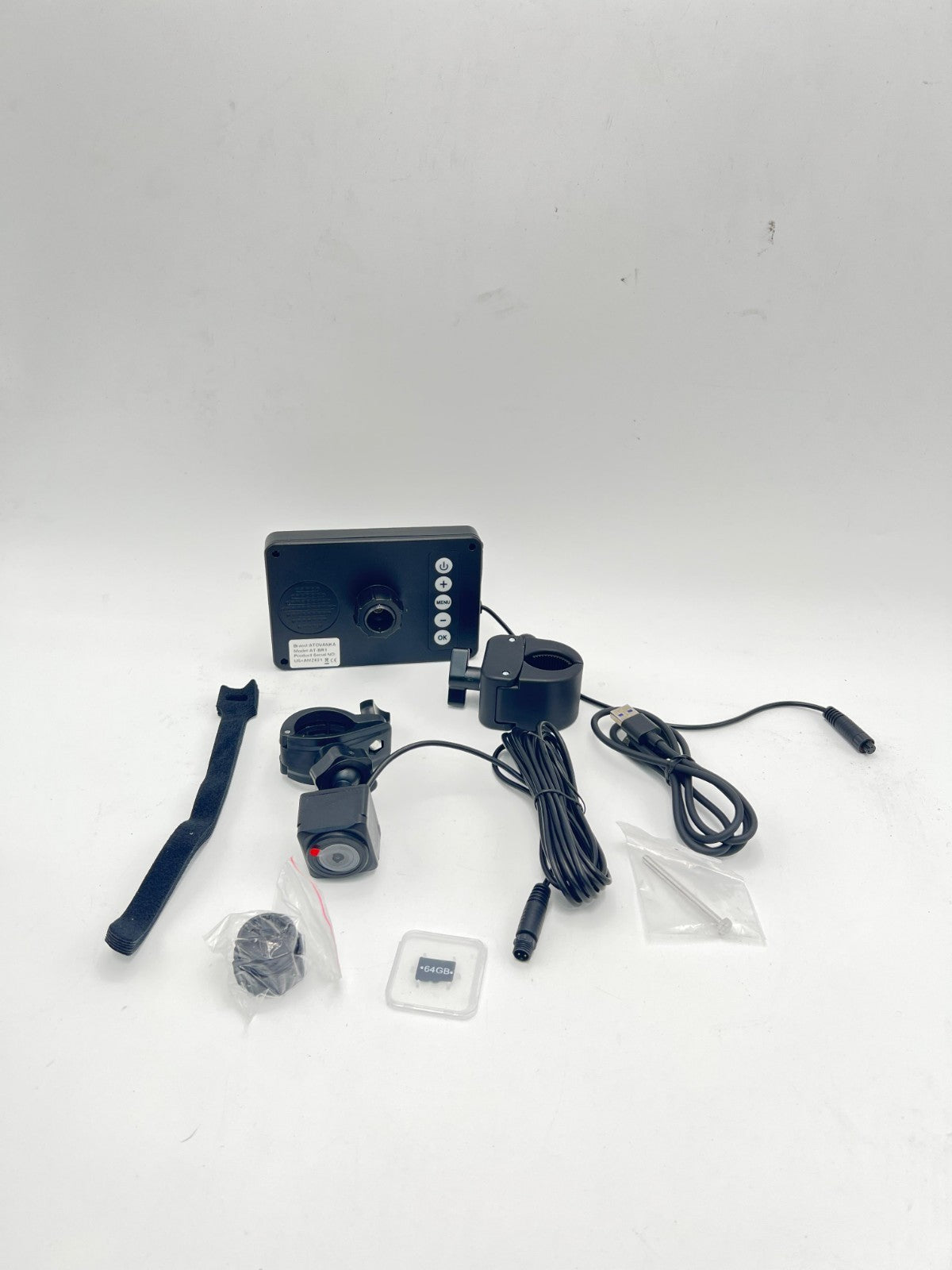 Bicycle Rear View Camera with Sunshade 4.3''HD 1080P Monitor