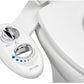 Luxe Bidet Neo 120 Self Cleaning Nozzle Fresh Water Non Electric Bidet WHITE