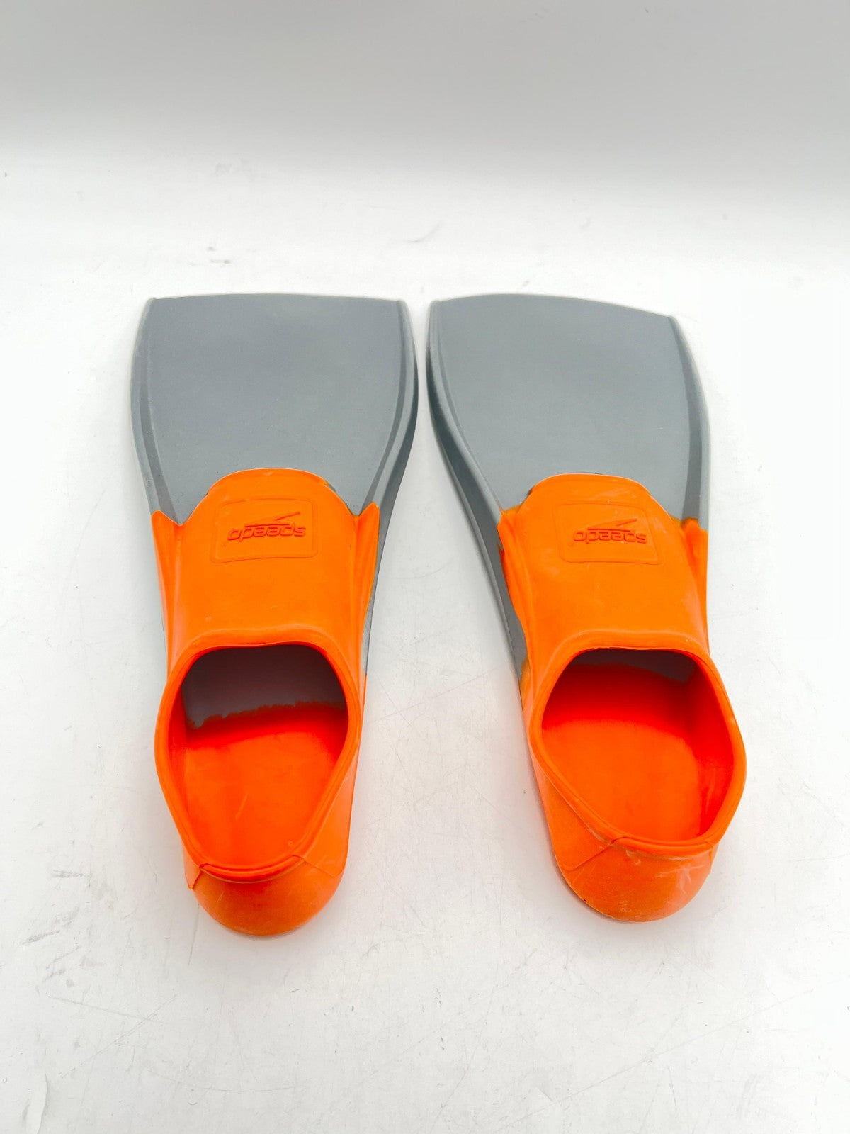 Speedo Unisex-Adult Swim Training Fins Rubber Long Blade, SIZE- XXS, YOUTH : 1-3