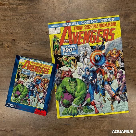 AQUARIUS Marvel Avengers Puzzle (500 Piece Jigsaw Puzzle)