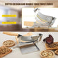 CGOLDENWALL 2 Blades Chinese Medicine Slicer Manual Radiused Biltong Slicer,