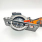 DOVAMAN Circular Saw, 5.8A 4-1/2" Circular Saw w/Laser, Metal Auxiliary Handle