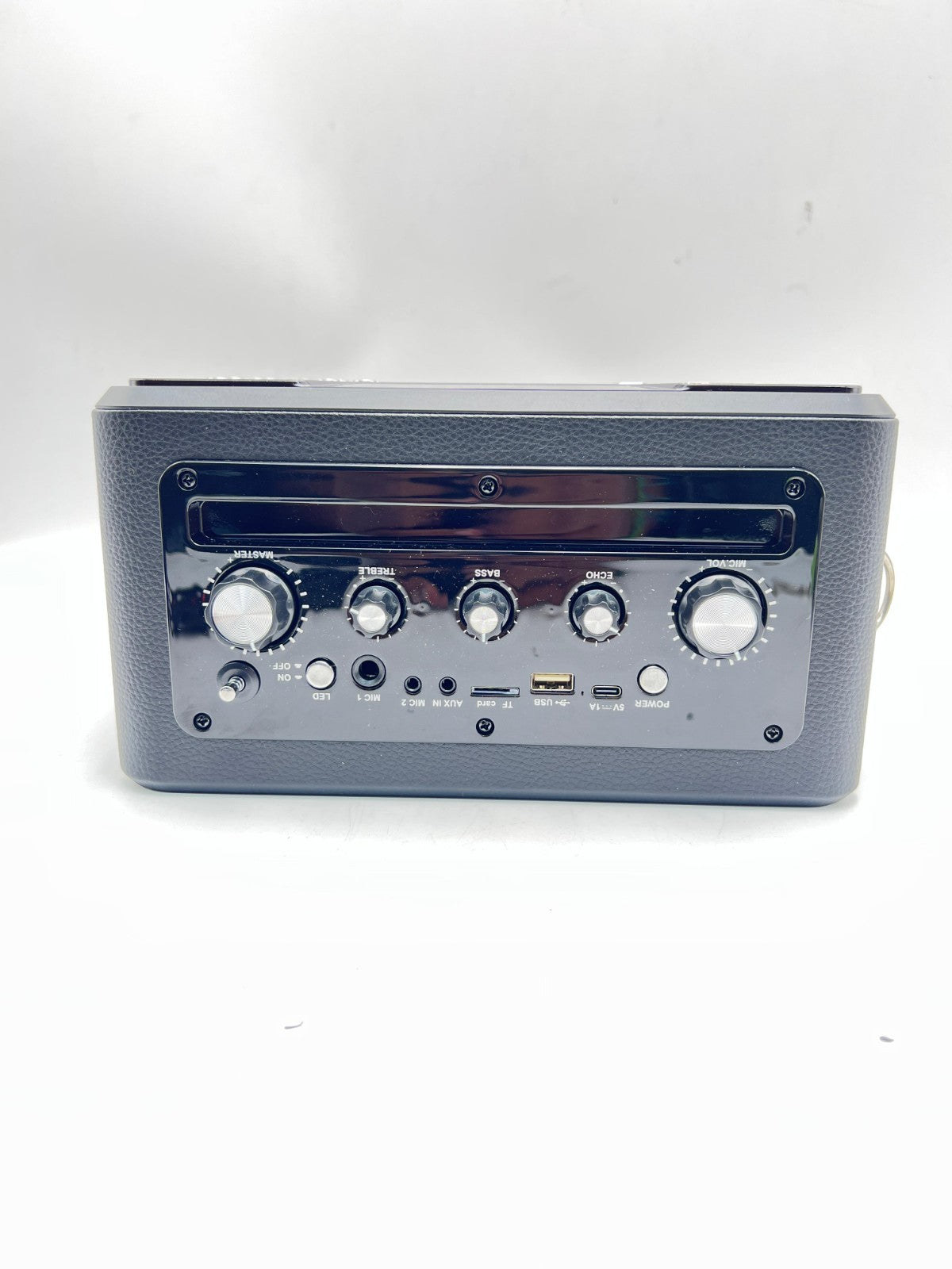 Karaoke Machine for Adults, Portable Karaoke Machine with Bluetooth and 2 Wirele