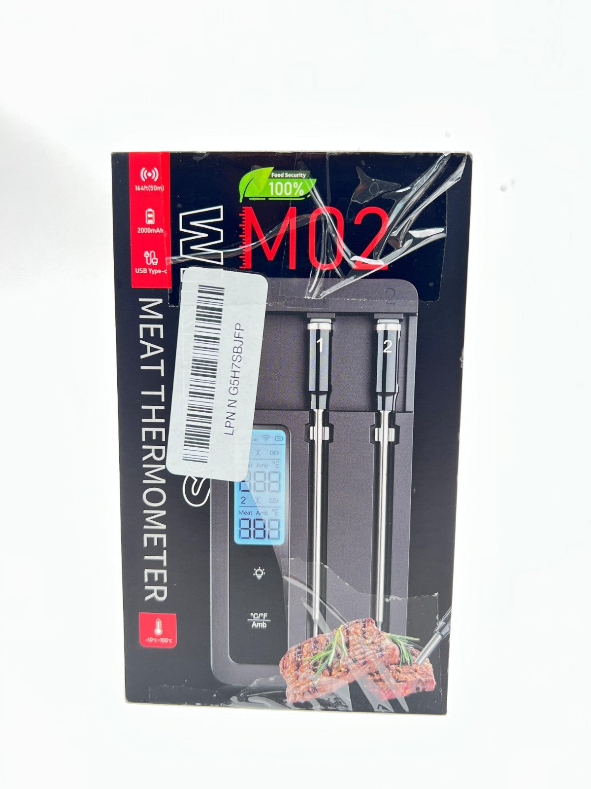 Smart Wireless Meat Thermometer with Dual Probes - Advanced Bluetooth Cooking...