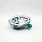 MGLLIGHT 5-3/4 5.75 inch LED Headlight White Amber LED Halo Compatible with Chal