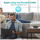 65W Charger Compatible with Microsoft Surface Pro 11, 10, 9, 8, 7+, 7, 6, 5, 4,