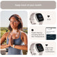 Fitbit Sense 2 Activity Tracker - Lunar White/Platinum Aluminum