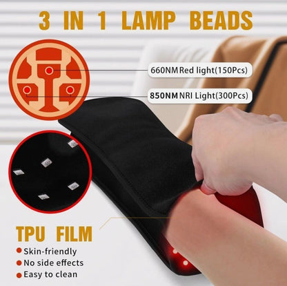Red Light Therapy Device for Hands and Forearm Infrared-Light Therapy