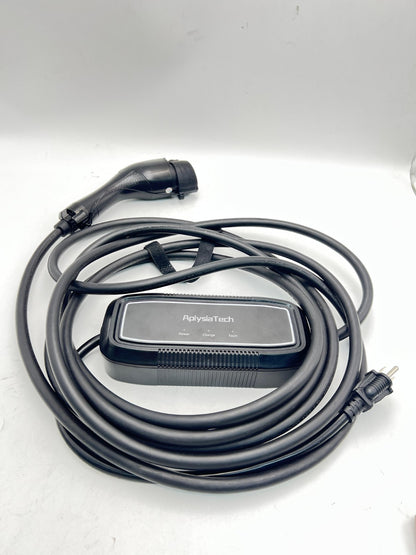 APLYSIA TECH PORTABLE EV CHARGER LEVEL 1, 15AMP 250V,ELECTRIC VEHICLE CHARGER, A