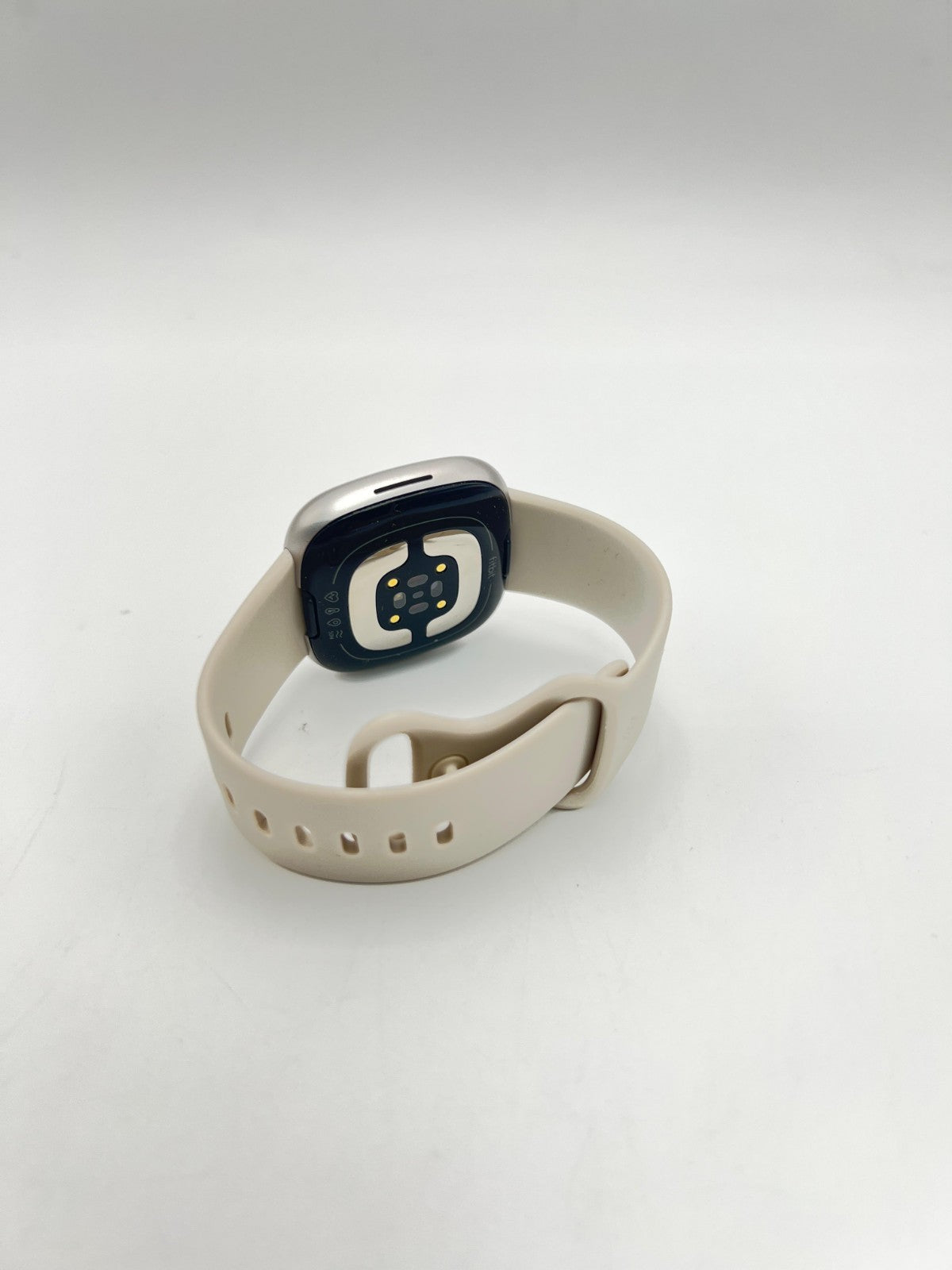 Fitbit Sense 2 Activity Tracker - Lunar White/Platinum Aluminum