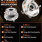 513258 (Pair) Front Wheel Bearing Hub Assembly for Scion TC