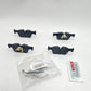 BOSCH BREAK PADS 1SET/ 1JUE, BE1613H, 4PCS/PZS